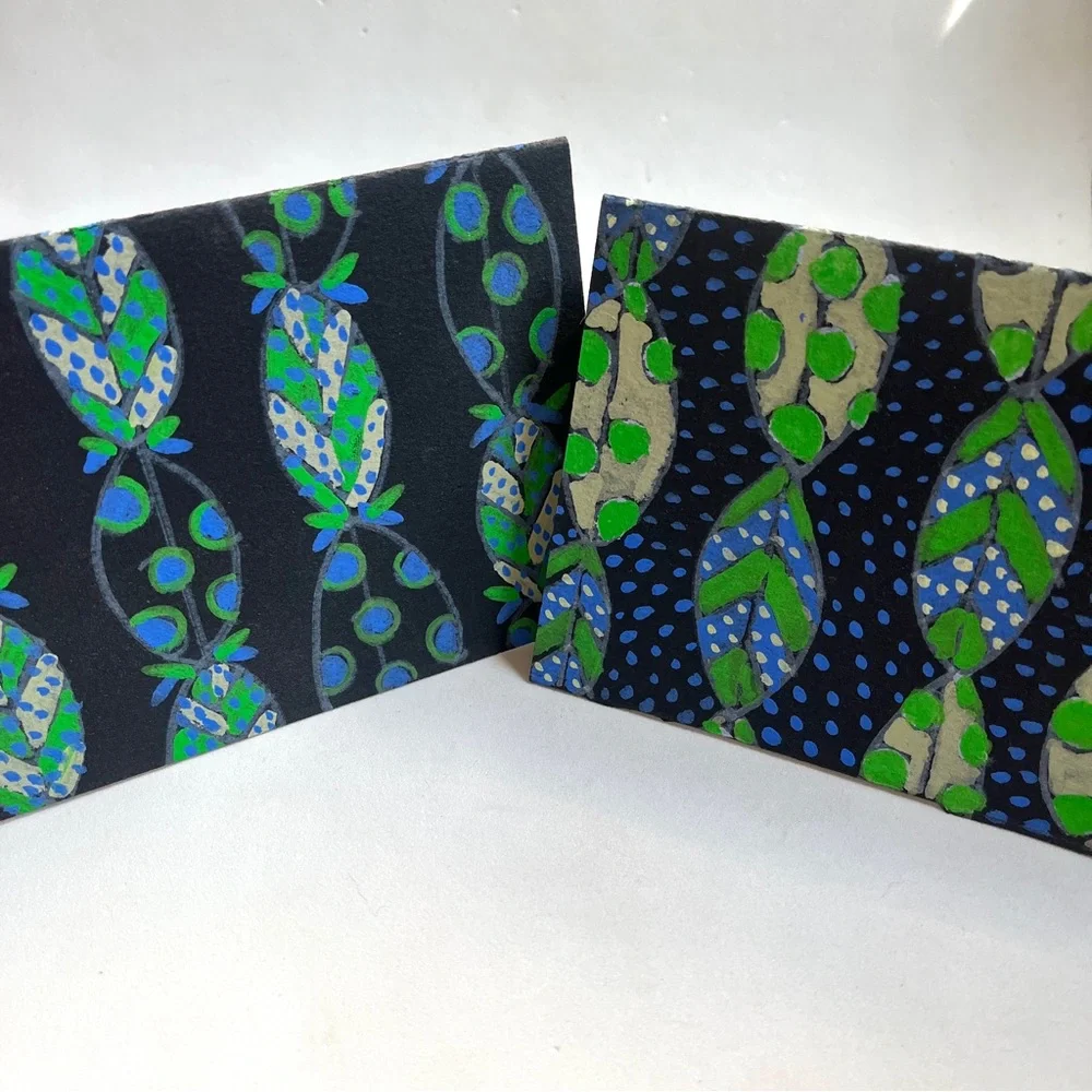 Colorful Patterned Cards-Artist Designed & Painted. Very Special Occassion Cards